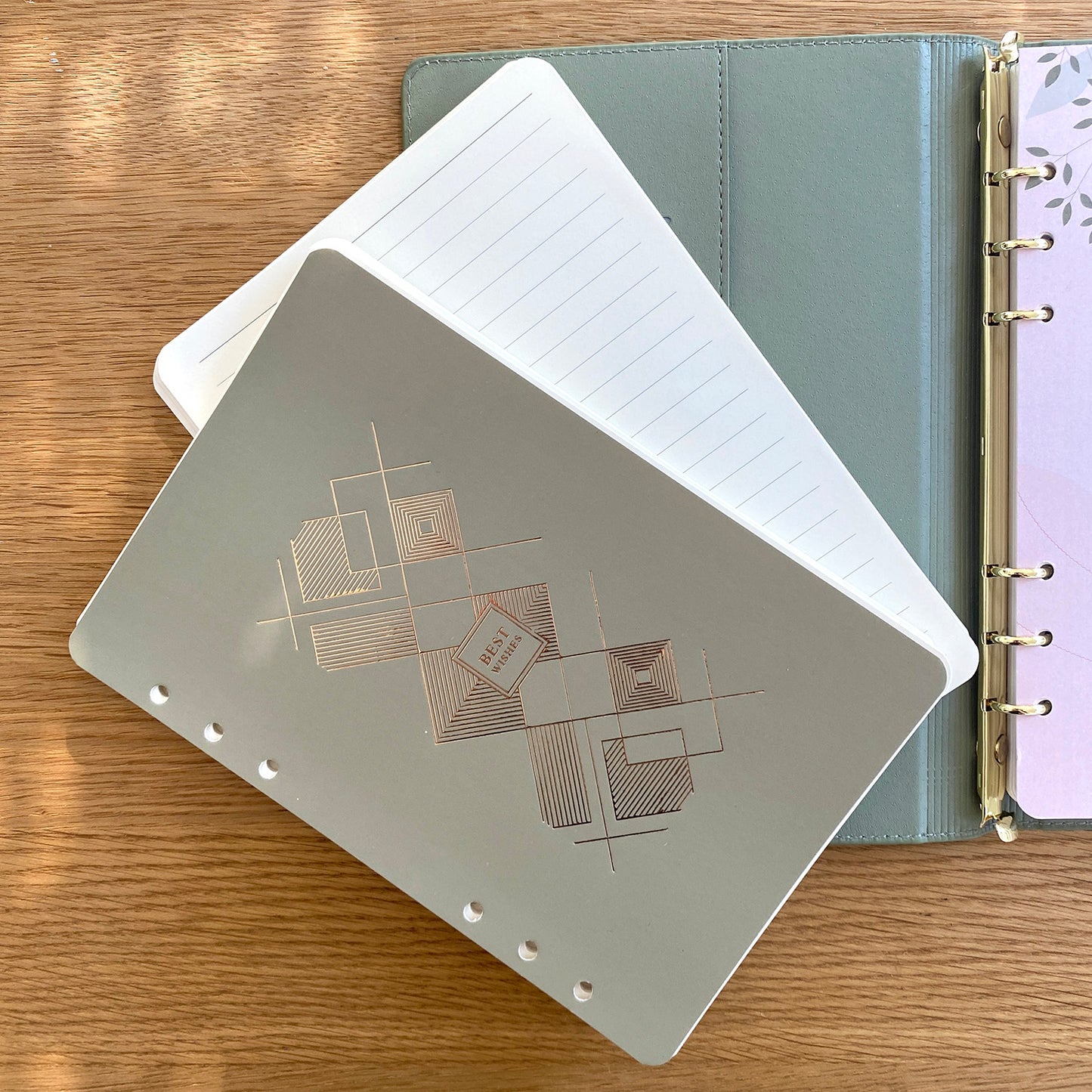 Binder A5 Schweinchen-Design