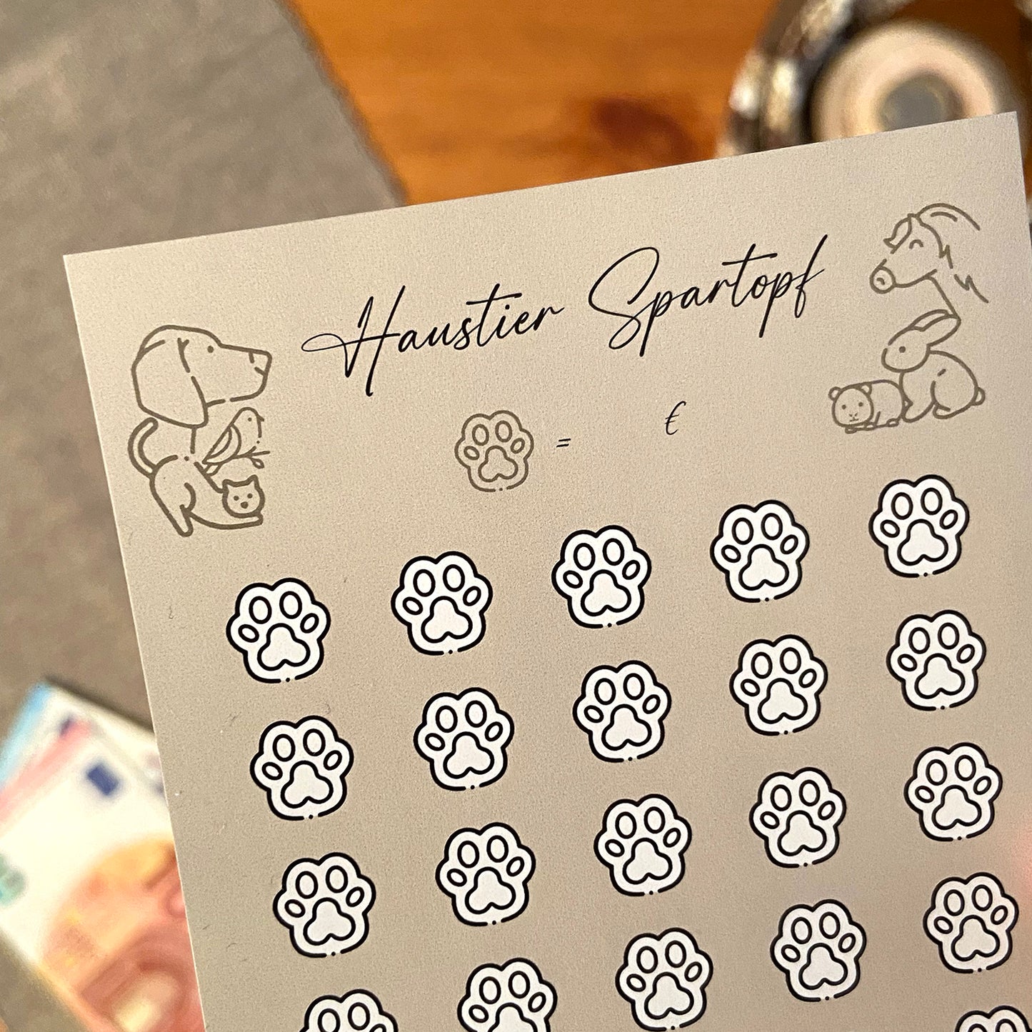 Der Haustier Spartopf