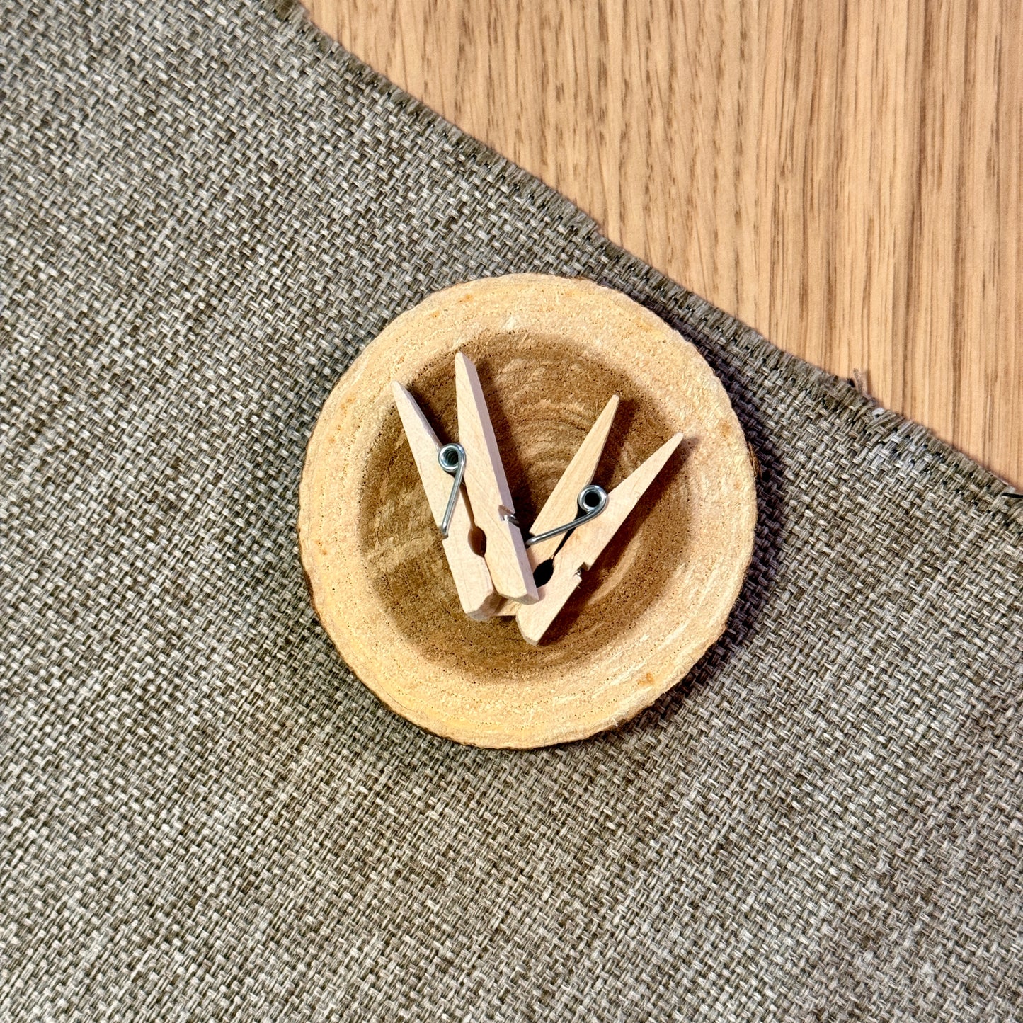 Holz Klammern