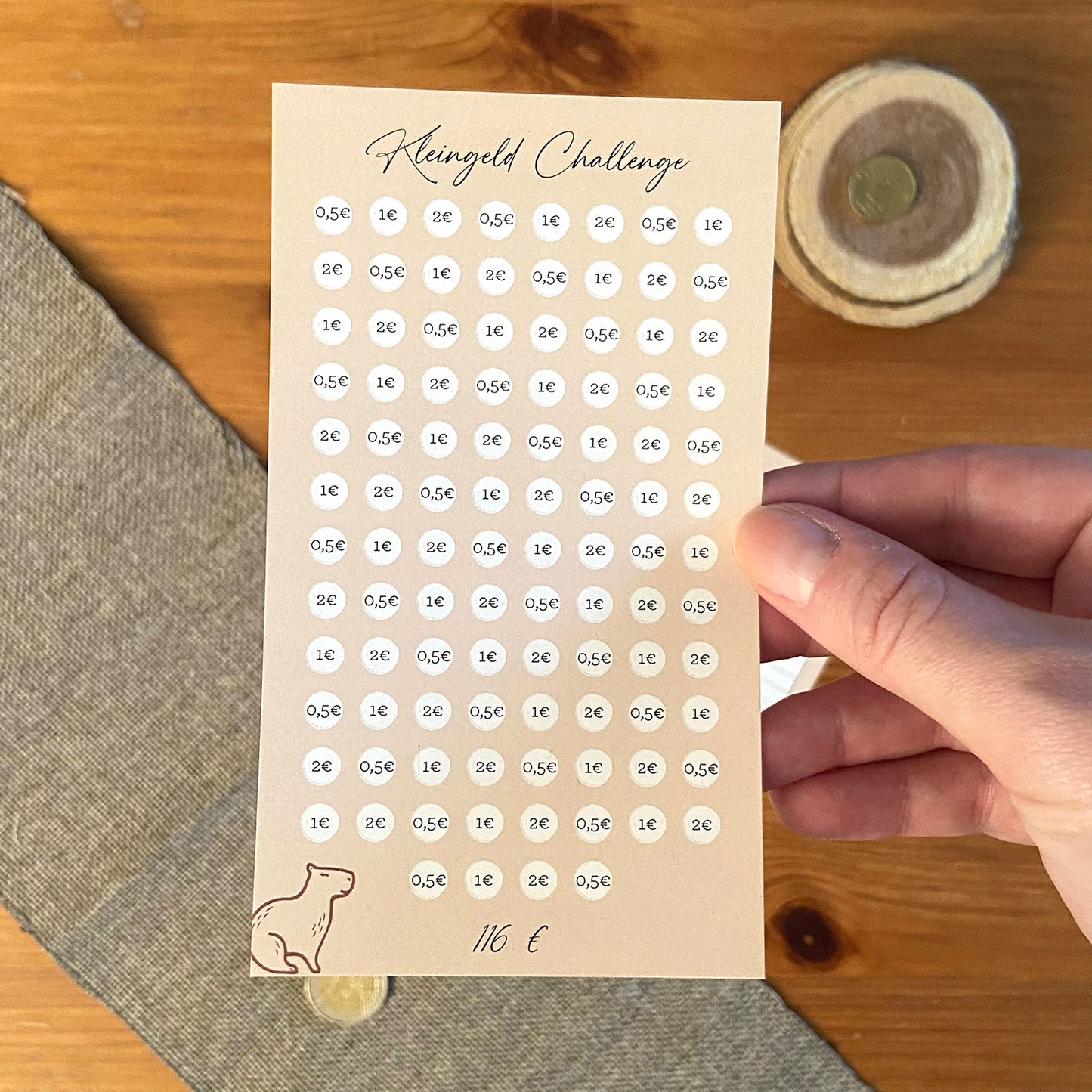 Die Kleingeld-Challenge