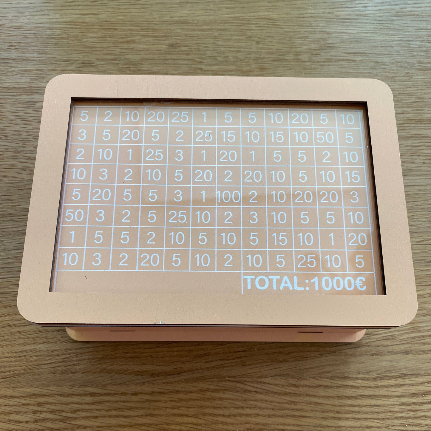 Spardose 1000€