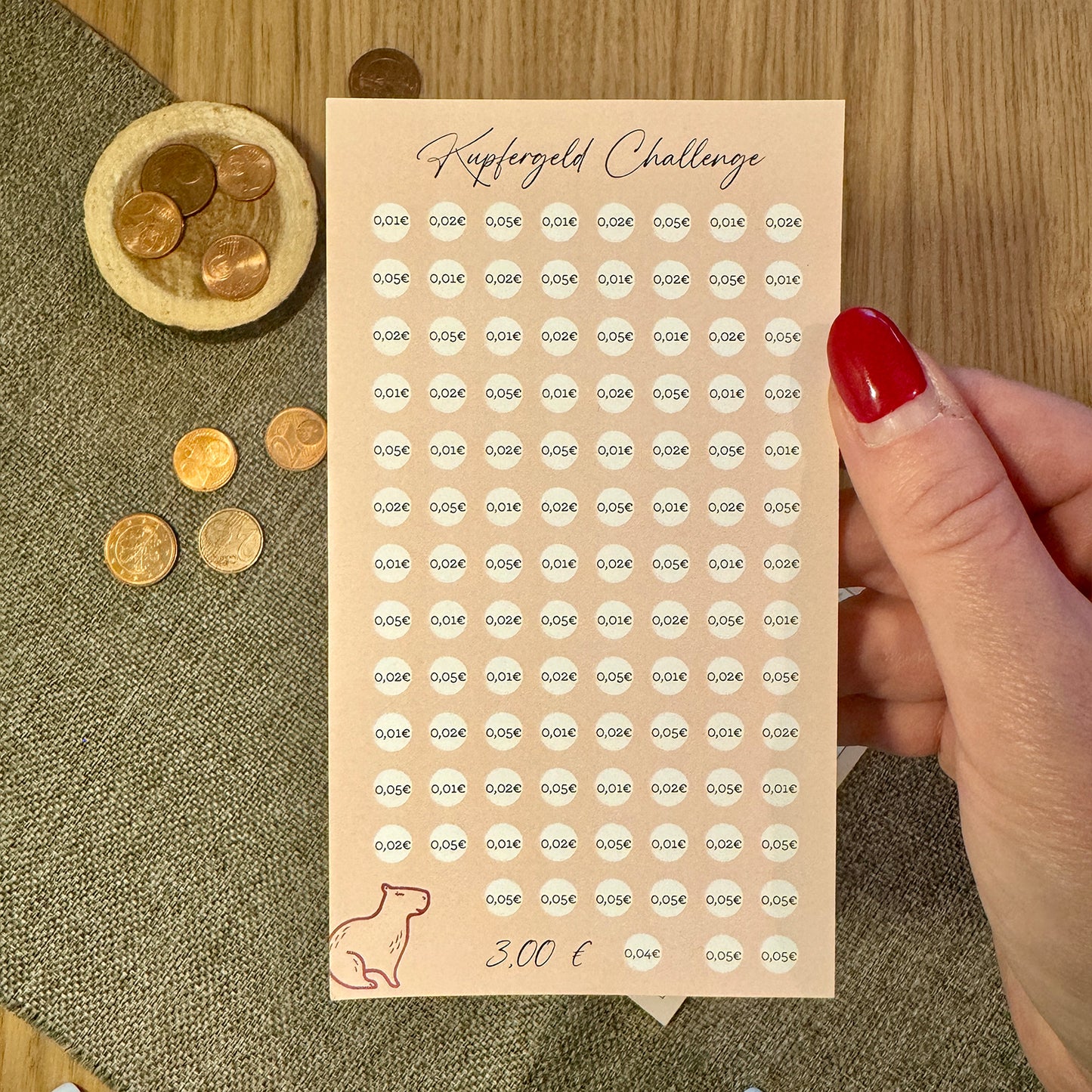 Die Kupfergeld Challenge