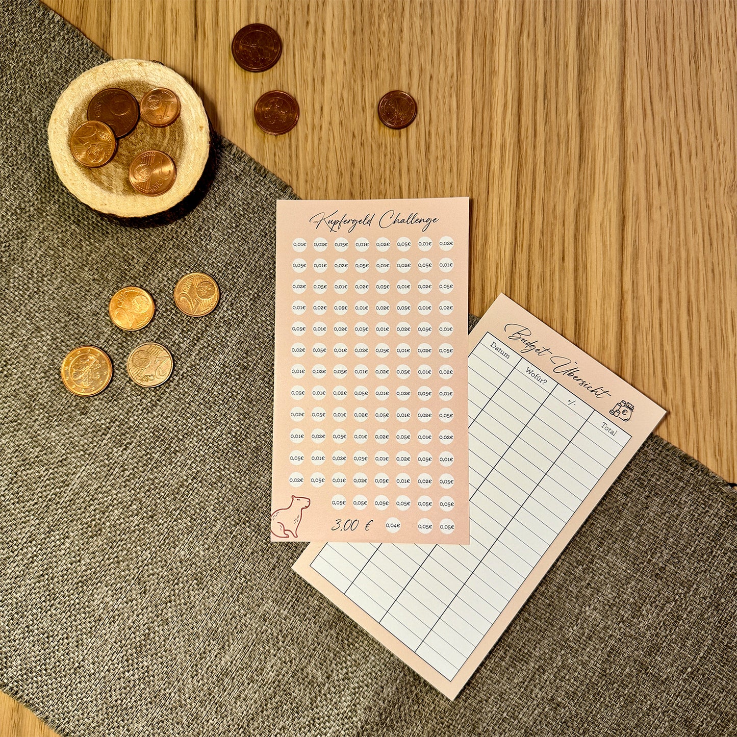 Die Kupfergeld Challenge
